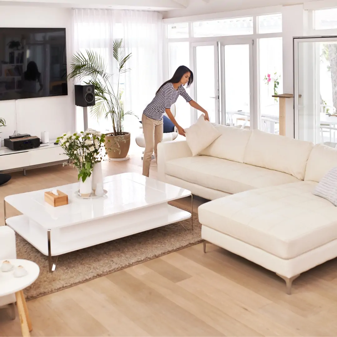 Professional house cleaning team in Sacramento California