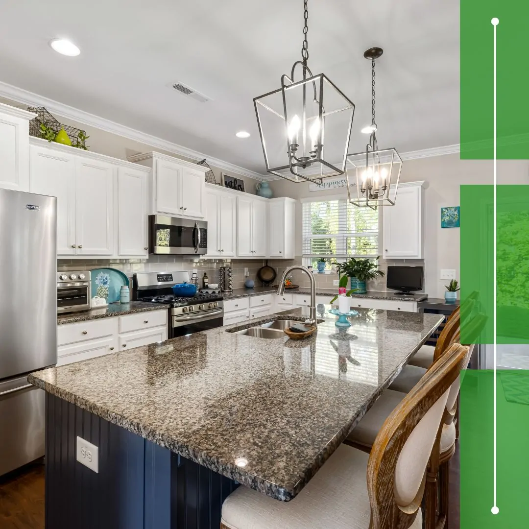 Clean organized home interior Roseville house cleaning