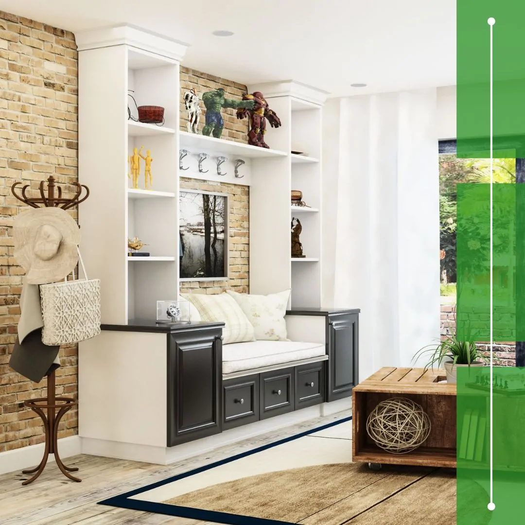 Clean organized home interior Rocklin house cleaning