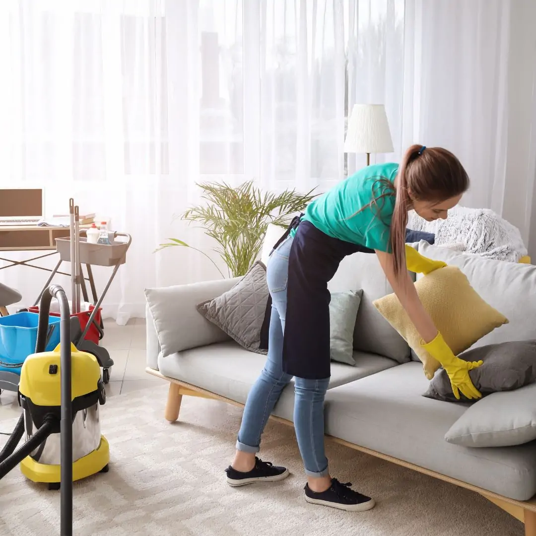 Professional house cleaning team in Carmichael California