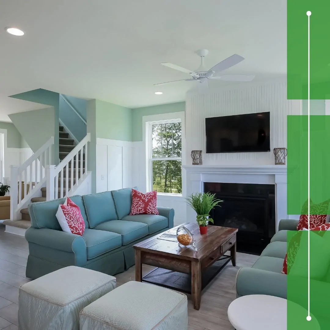Clean organized home interior Natomas house cleaning