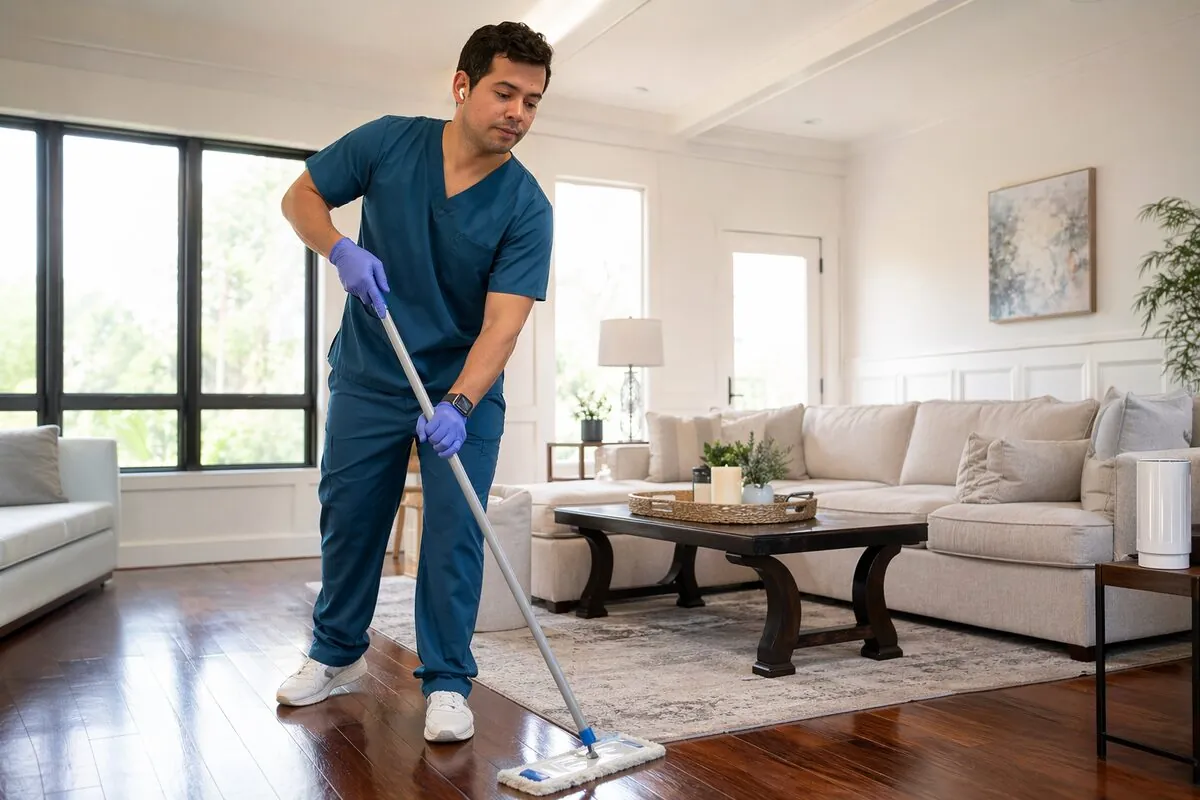 Airbnb Cleaning crew at work in Roseville, CA — Belleza's Home Services